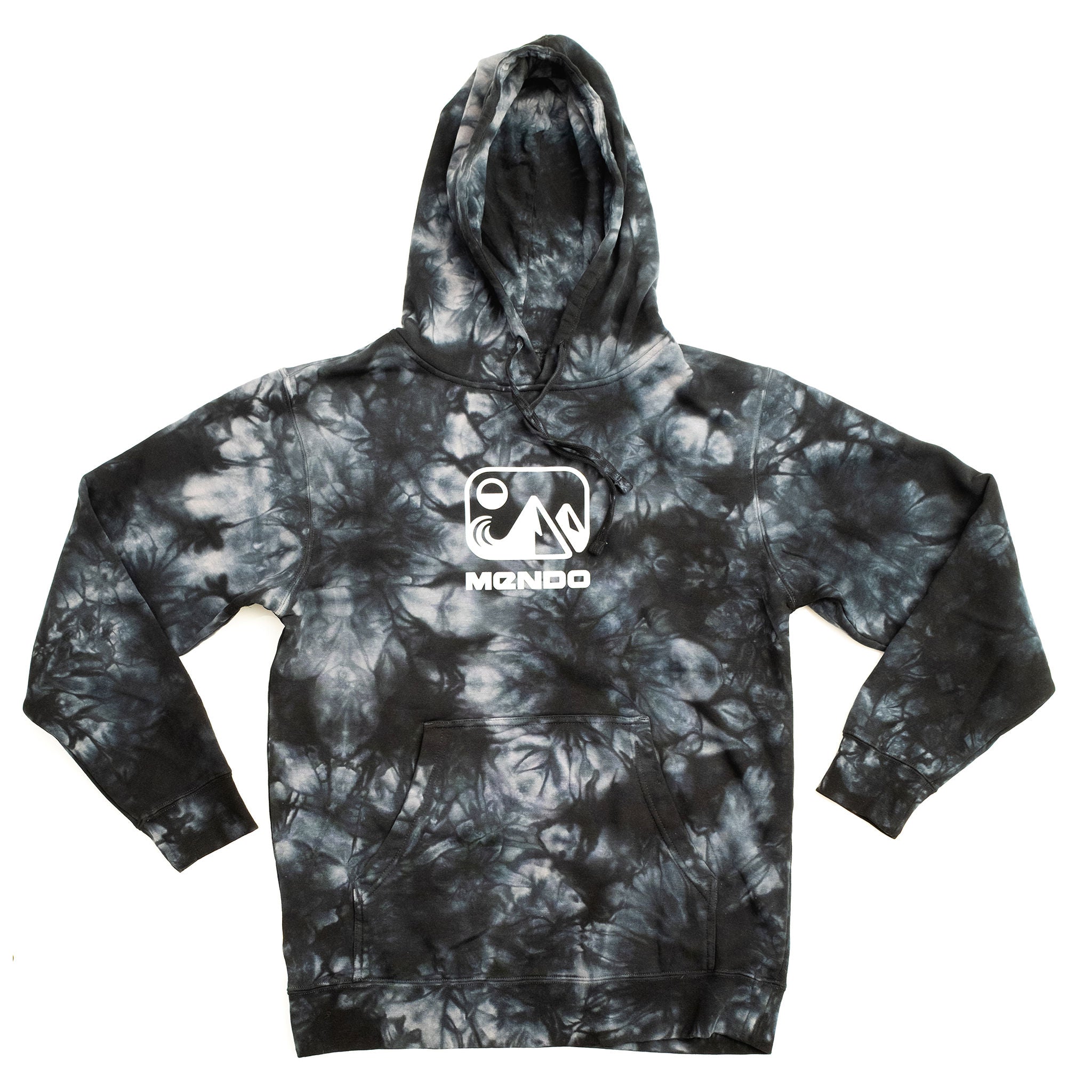 Mendo Sweatshirt Black Tye Dye