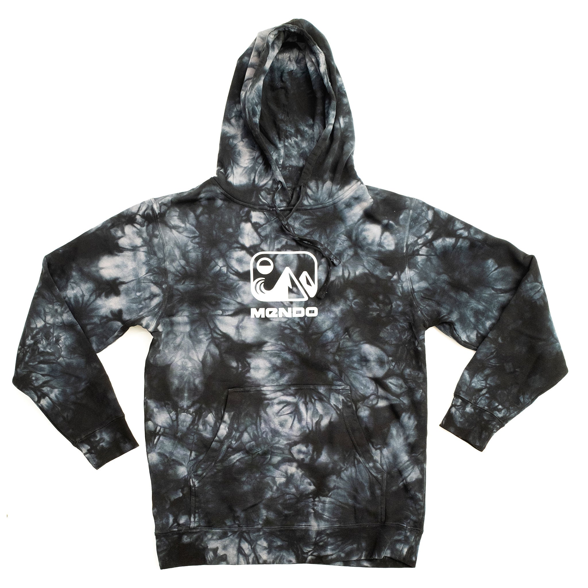 Mendo Sweatshirt Black Tye Dye