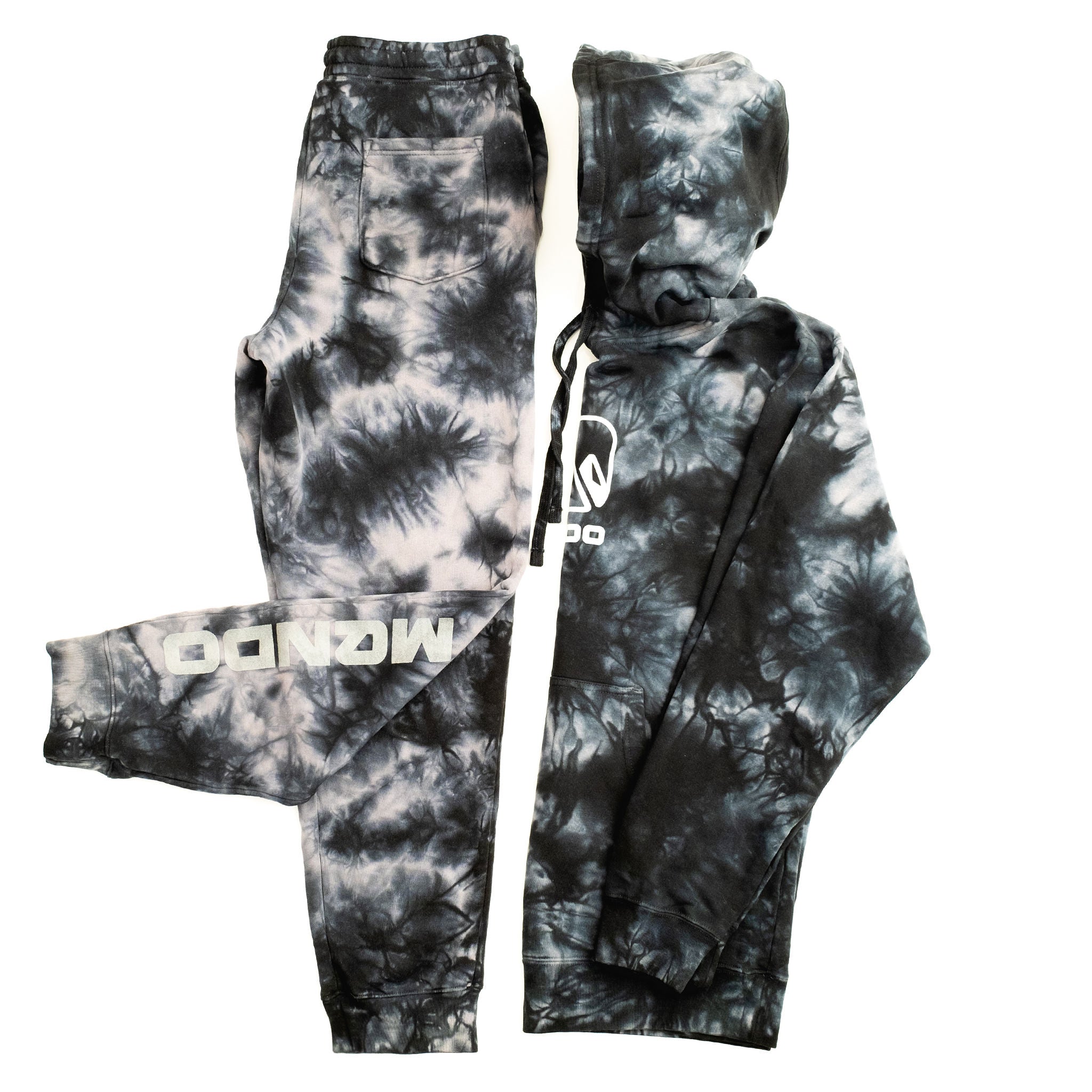 Mendo Sweatshirt Black Tye Dye