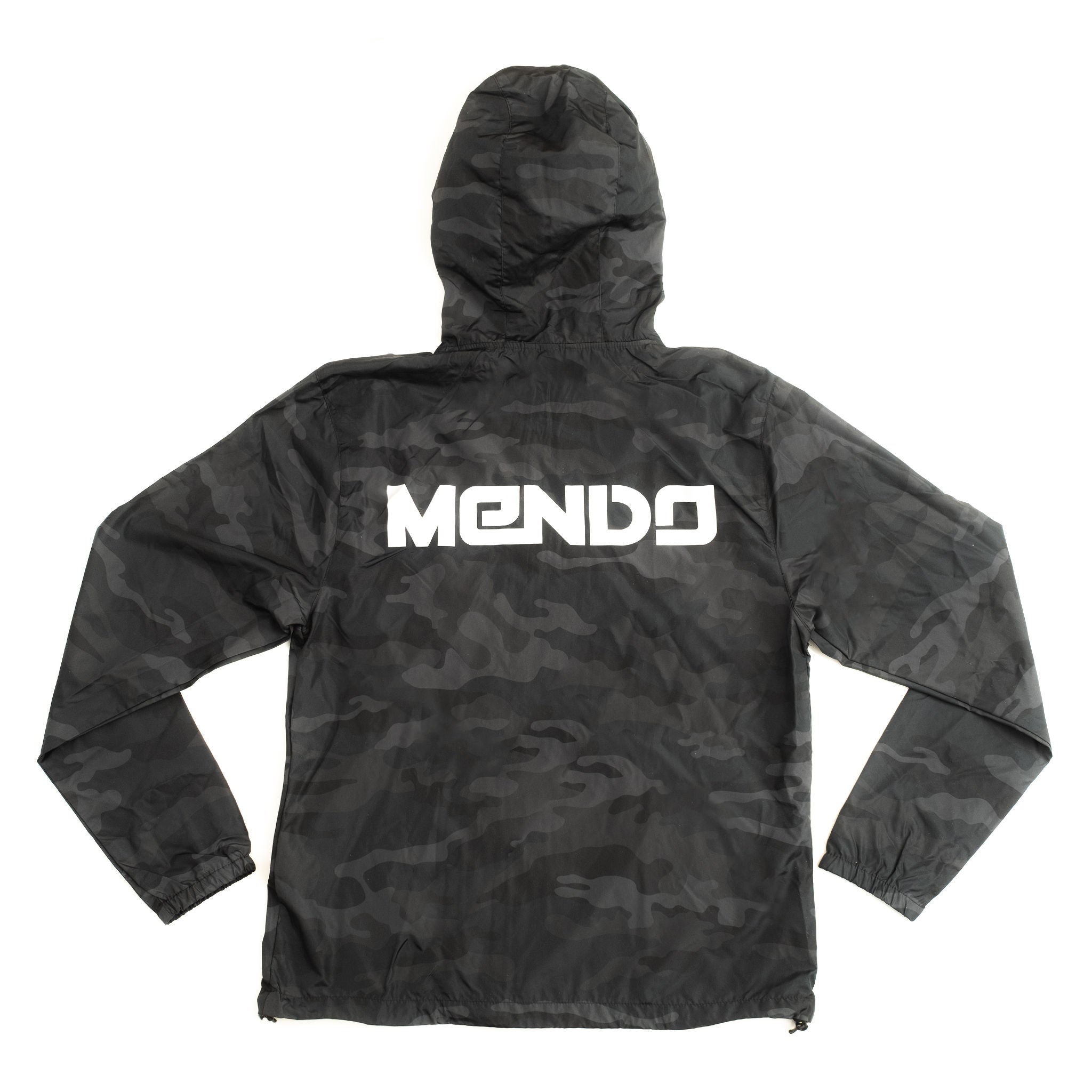 Mendo Wind Breaker Black Camo