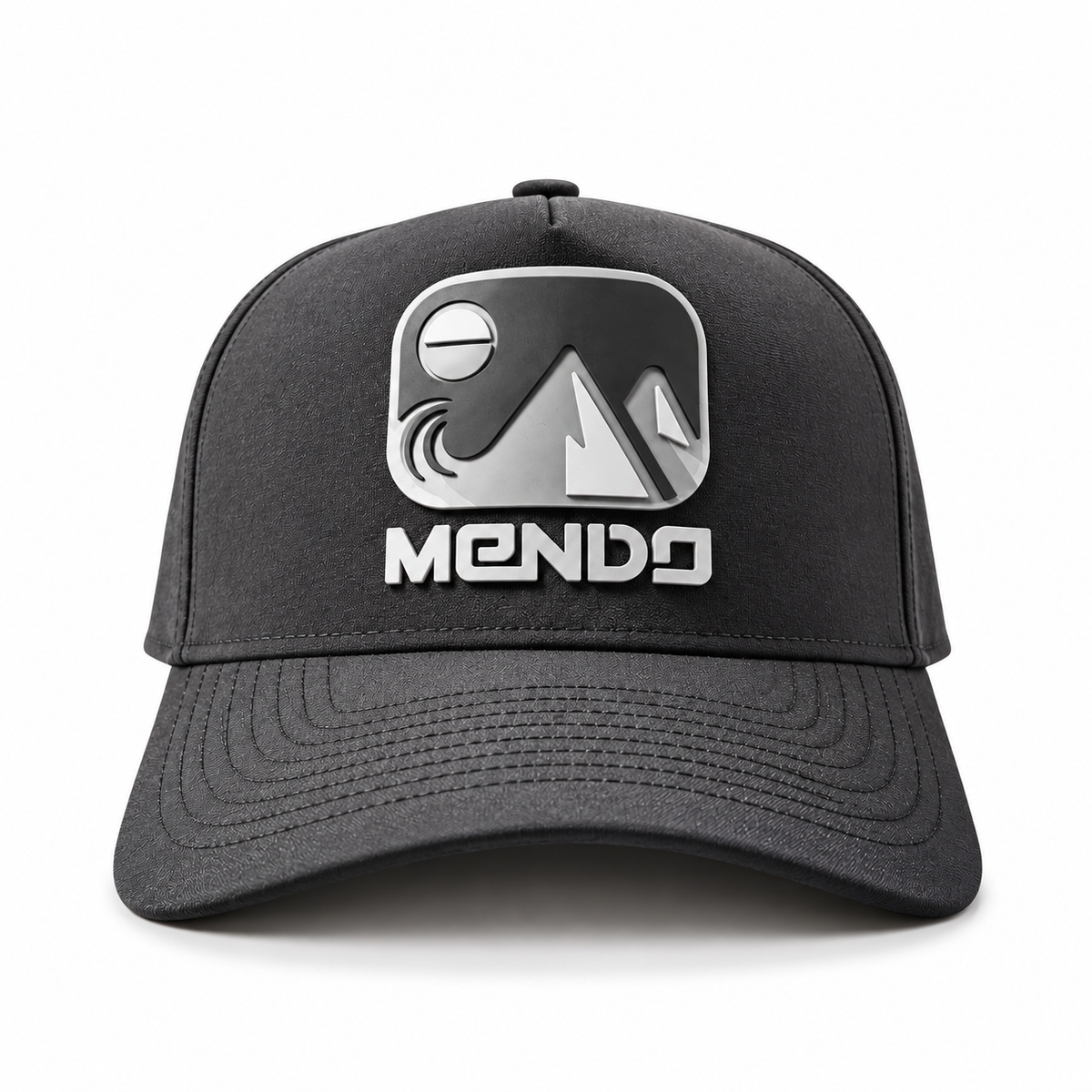 Mendo All-Weather Hat - Black Full Curve